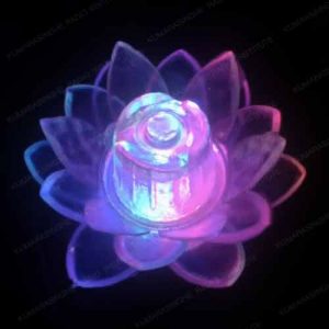 Buddha lotus led light flower wesak rose decoration Sri Lanka 1