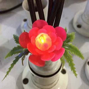 Flower Light with Incense Lamp led light decoration Sri Lanka 2
