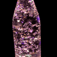 glitter lava lamp gold base light lavalamp Sri Lanka 7