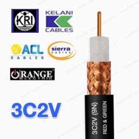 3C2V Cables, (CCTV)